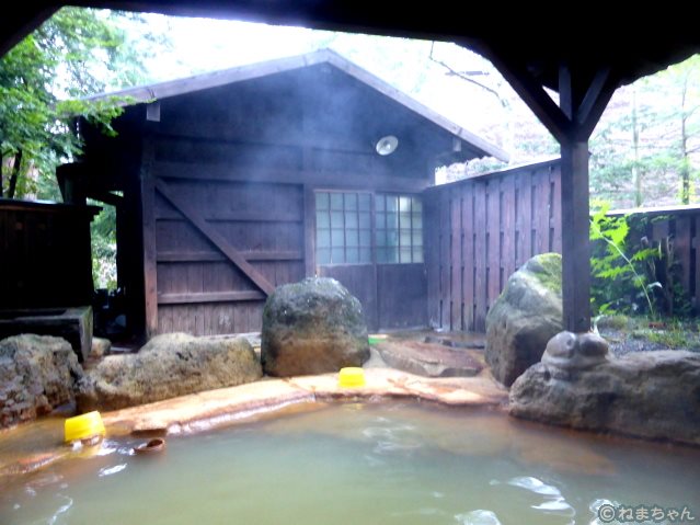 「平湯の湯」露天風呂2