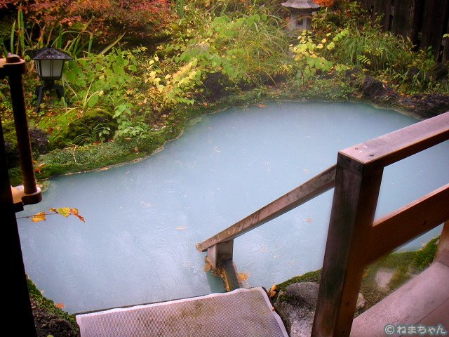 「泡の湯」野天風呂