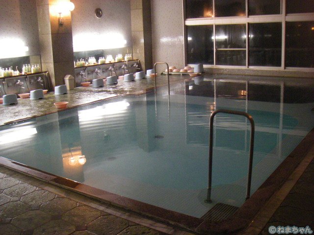 「宇奈月グランドホテル」内風呂